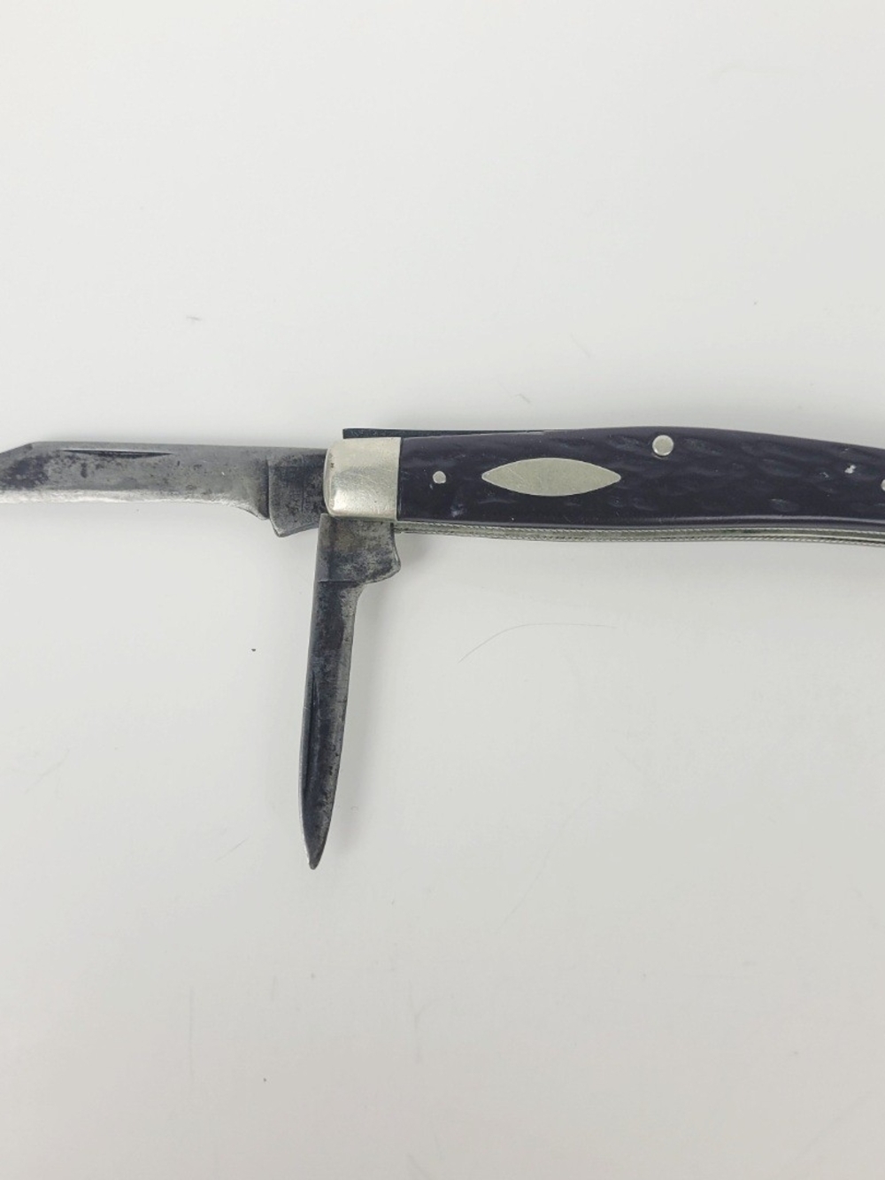 Vtg 1978~Camillus New York #28 2-Blade Serpentine Jack Knife~Delrin Handle